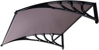 VIVOHOME Polycarbonate Window Door Awning Canopy B