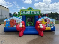 Sesame Street Elmo Bounce House Playland