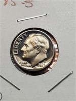 1985-S Proof Roosevelt Dime