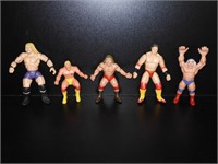 Lot of 5 Vintage Wrestling Figurines