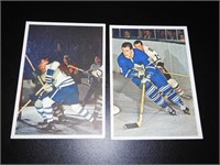 2 1964 Toronto Star Hockey Stars in Action Toronto