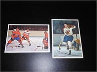 2 1964 Toronto Star Hockey Stars in Action Montrel