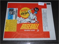 1967 Topps Baseball Wax Wrapper