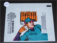 1972 Topps Baseball Wax Wrapper