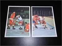 2 1964 Toronto Star Hockey Stars in Action NewYork