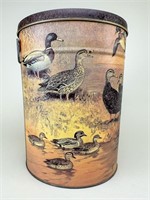 Metal Can - Goose and Duck Motif