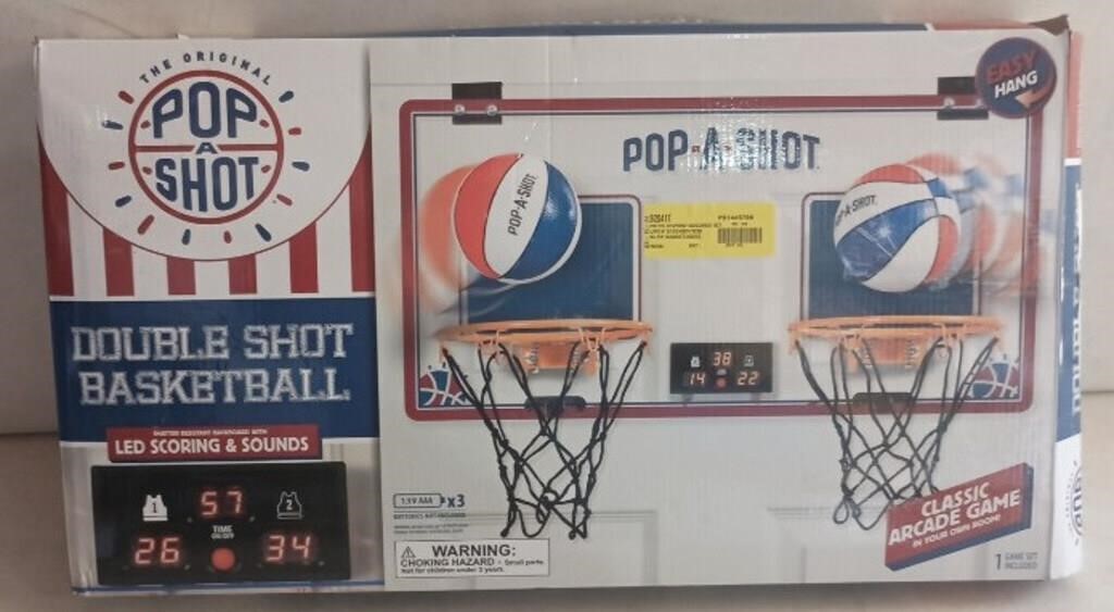 Double shot basketball