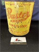 Vintage Buster peanut can