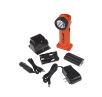 Nightstick Orange Rechargeable Dual Angle Light