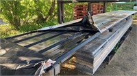 Metal Roofing / Siding 29 Gauge Toughrib Black
