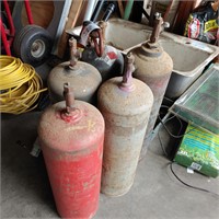 WELDING BOTTLES AND TORCHES