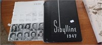 1947 Sibylline High School Yearbook