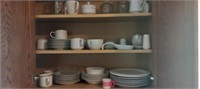Contents of Kitchen Cabinets Pots Pan Etc.