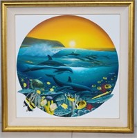 Wyland litho 39x 39 signed and numbered