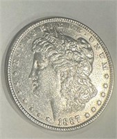 Circa 1887 Silver Dollar