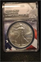 2022 MS70 Type 2 1oz .999 Pure Silver Eagle