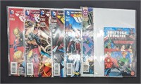 Lot Of 7 Justice League Comic Books