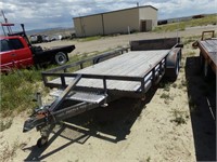 16' Tandem axle trailer nice