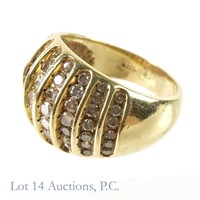 10k Y Gold & Diamond Ring
