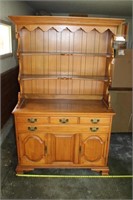 Vintage Pine Hutch/Cabinet