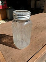 Vintage Presto Gridded Jar and lid