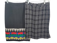 2 Louis Feraud Skirts