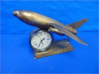 Tin Plane Model & Clock