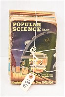 (7) Vintage Popular Science Magazines