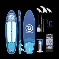 iROCKER, ALL AROUND 10' Inflatable Paddle Board Wi
