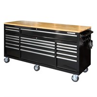$1208  72 in. W x 24 in. D 18-Drawer Tool Chest