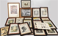 Lot of 14+ Original WWII TIME Magazine Covers