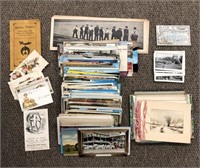 Shoe Box of Old Postcards