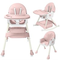 HARPPA 4-in-1 Convertible High Chair  Pink