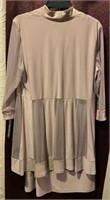 NUDE PARTY DRESS SIZE 12