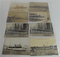 Lot of Michigan City Harbor Post Cards