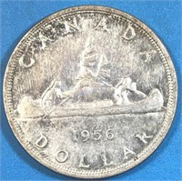 1956 Silver Dollar Canada