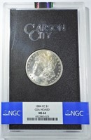 1884-CC GSA MORGAN DOLLAR NGC MS-64