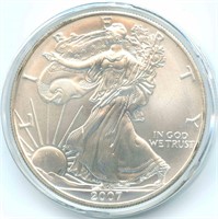 2007 U.S. Silver Eagle