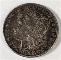 1884 Morgan Silve Dollar