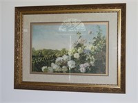 Floral wall hanging 41"W x 31"H