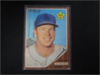 1962 TOPPS #254 GORDON WINDHORN ROOKIE