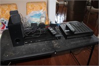 RCA DVD player with remote & speakers, receiver