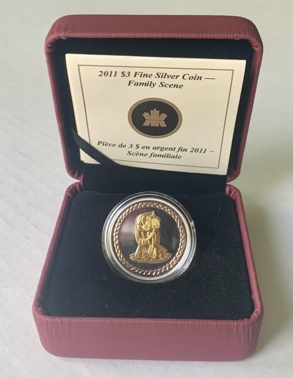 2011 Canada $3 Fine Silver Coin