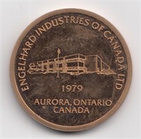 1979 Aurora ON Engelhard Copper Medal