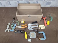 Tool box loaded with tools