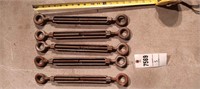 5 Hardware Turnbuckles Tools 10 ½”