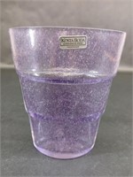 Kosta Boda Purple Glass Vase