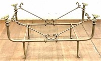 1980s Paul Ferrante Etruscan Iron Coffee Table