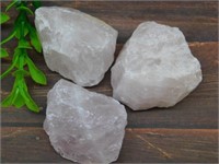 ROSE QUARTZ ROCK STONE LAPIDARY SPECIMEN