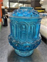 Blue fairy lamp